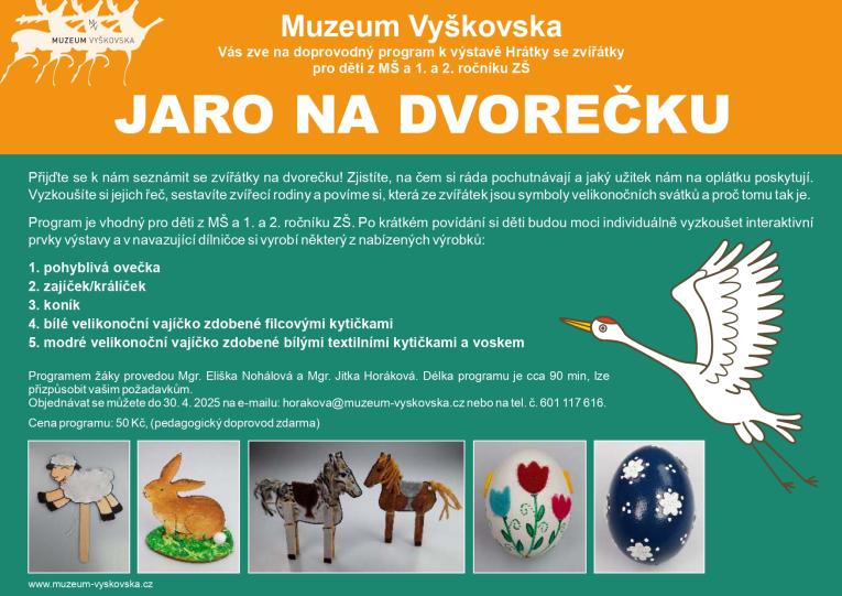 Jaro na dvorečku